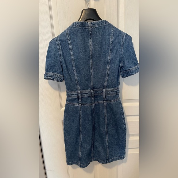 Maje denim dress size 2 (XS/S ) - Picture 3 of 10